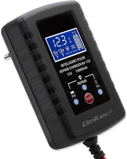 Qoltec Φορτιστής Μπαταρίας Αυτοκινήτου 6/12V