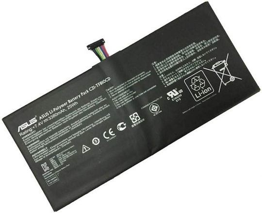 Battery Original Asus Laptop Compatible Vivotab Abt-as01 C21-tf810cd Models 7.4v 3243mah
