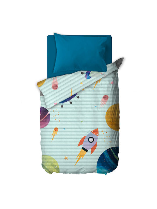 Saint Clair Kids Single Quilt Comet Turquoise 160x220cm