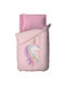 Saint Clair Kinder Steppdecke Einzeln Shine Rosa 160x220cm