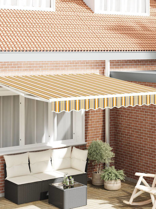 vidaXL Τέντα Βεράντας Πολύχρωμη 3x2.5m