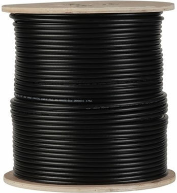 Dahua Rg6 Коаксиален Кабел 18 Awg 200 М Черен