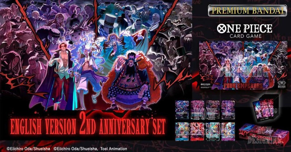 2nd Anniversary ONE PIECE CARD GAME セット② One Piece Card Game: English 2nd Anniversary Set