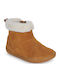 Path Ry Suede Kinderstiefeletten mit Reißverschluss Braun