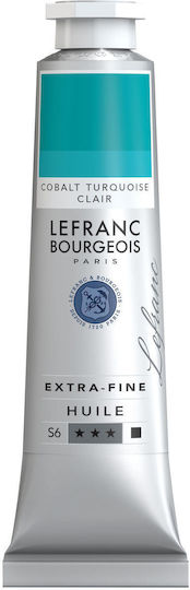 Lefranc & Bourgeois 40ml Artists Oil 725 Series 6 Cobalt Turquise