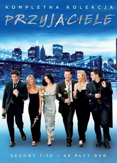 Friends Complete Collection Seasons 1-10 DVD Πολωνική Γλώσσα