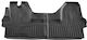 Race Axion Rear Mats 2pcs Tray Type for Iveco Daily 2014 Black