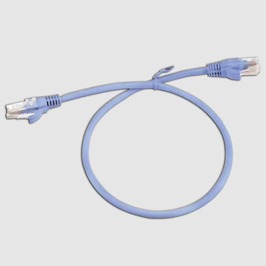 U/UTP Cat.6e Netzwerkkabel Ethernet 0.5m Blau