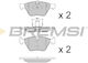 Τακακια Εμπρ Bmw 3 E90 05->11-5 E60 03->11-x1 E84 09-> 1509-4377