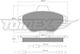 Brake Pads Front Citroen Xantia 1.6-2.0 95->02 1189-4377