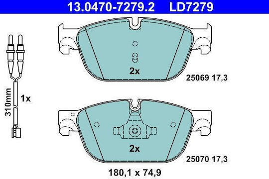 Τακακια Εμπρ Citroen C5 Iii 09->c6 Td 09->peugeot 308cc 10 1678-4377