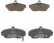 Brake Pads Front Rover 200 Xw 89->95 Rover 400 Xw 90->95 1139-4377