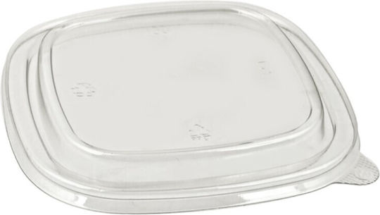 Pet Container Lid Food Kraft Square 500ml-50pcs