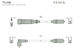 Σετ Μπουζ Δια Alfa Romeo A100 2.0-a80 1.6 90- A4 1.6 94- A6 T039b-356