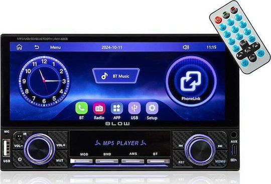 Blow Ηχοσύστημα Αυτοκινήτου 2 DIN (Bluetooth/USB/WiFi/GPS/Apple-Carplay/Android-Auto) με Οθόνη Αφής 7"