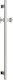 Schiebeschiene Dusch 67cm Messing Chrom Athos Interflex 053911