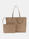 Set Women's Bag Shoulder Beige