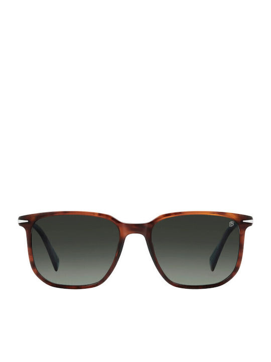 David Beckham Unisex Sunglasses with Brown Tart...