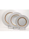 Christinholm Gold Porcelain Dinnerware Set 20pcs