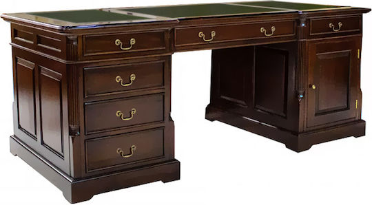Γραφείο 190x90x78εκ. Μασίφ Μαόνι