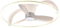Trio Lighting Stockholm Πλαφονιέρα 73cm με Φως Trio Lighting Stockholm Πλαφονιέρα 73cm με Φως
