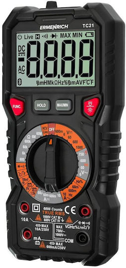 Ermenrich Digitales Multimeter Wahre Effektivwert mit AC / DC Messung