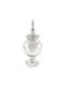 JK Home Decoration Декоративна ваза Стъкло Прозрачен 16.5x37.5см 1бр