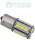 Lamp Tesla LED 1 Piece Single P21W Canbus 18 SMD 12V BA15S Canbus SMD LED B92101-356