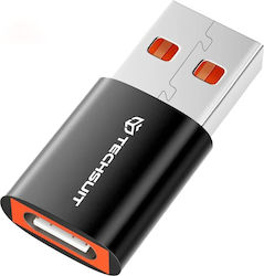 Techsuit USB-C Male to USB-A Female