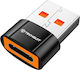 Techsuit Μετατροπέας USB-A male σε USB-C female 1τμχ