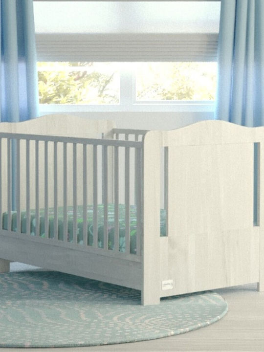 Asterias Bebe Κούνια Μιμοζα Λευκή