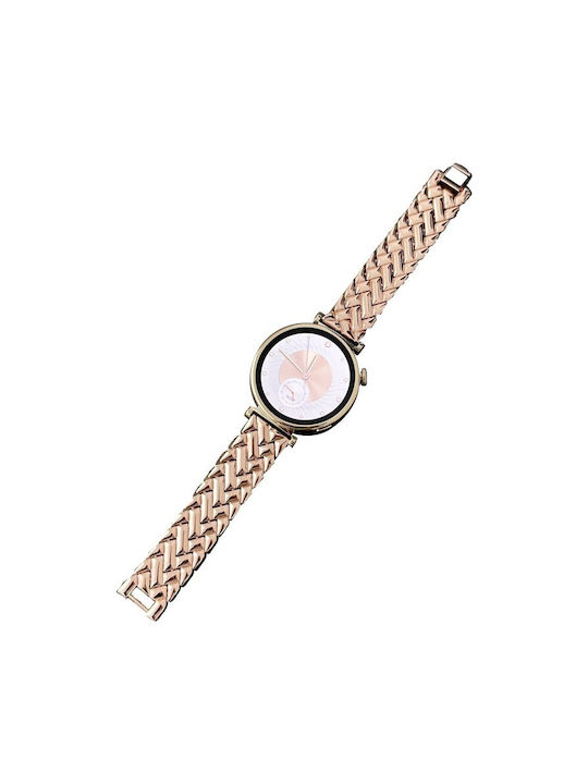 Strap Stainless Steel Rose Gold (Huawei Watch GT4/GT5 41mm / GT5 Pro 42mm)