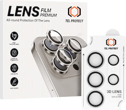Tel Protect Camera Protection Tempered Glass Transparent for the Samsung Galaxy S24 Ultra