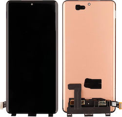 Bildschirm OLED für OnePlus 12 5G, CPH2573, CPH2581, CPH2583 (Schwarz)