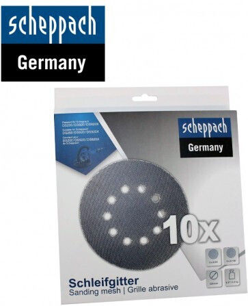 Scheppach Шкурка K80 / K180 Комплект 10бр