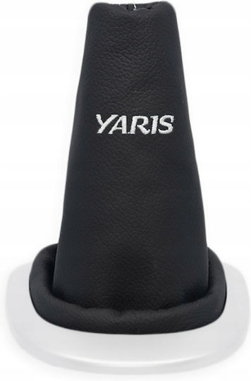Φυσούνα Λεβιέ Δερμα Toyota Yaris Mk3 2011-2014 Μαύρος