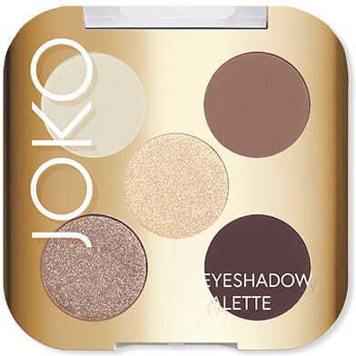JOKO Lidschattenpalette in fester Form Timeless Taupe 7gr