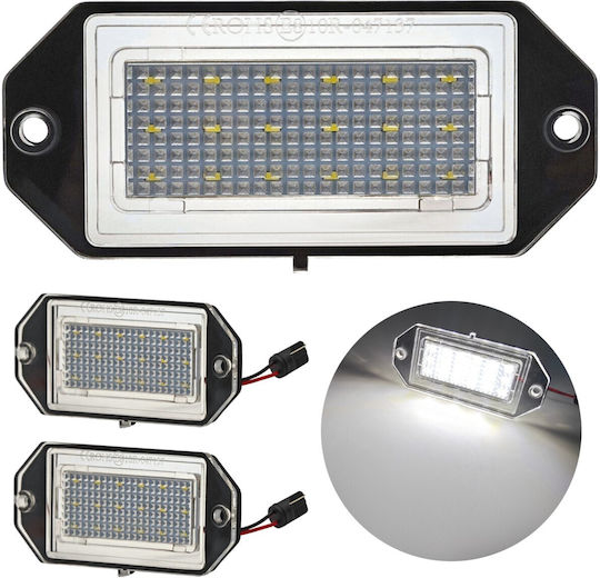 Volvo Licence Plate Lamps Led 500lm 2pcs