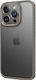 Rock Back Cover Silicon Gri (iPhone 16 Pro Max)