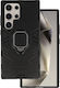 Ring Back Cover Silicon / Plastic Negru (Galaxy S24 Ultra)