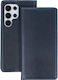Smart Back Cover Silicone / Leather / Fabric Navy Blue (Xiaomi 14)