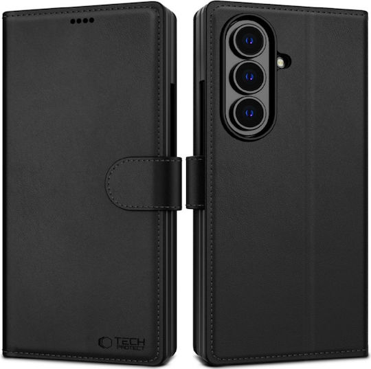 Tech-Protect Портмоне Изкуствена кожа / Силикон Черен (Samsung Galaxy Z Fold 7)