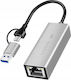 LogiLink USB Адаптер За Мрежа С Проводникова Ethernet Връзка