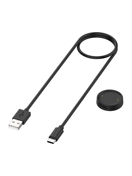 Kabel Ladegerät Usb Type C Xiaomi Ladegerät für Amazfit Bip 6 Schwarzς