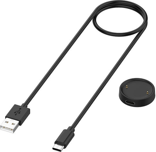 Kabel Ladegerät Usb Type C Xiaomi Ladegerät für Amazfit Bip 6 Schwarzς