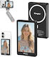 Selfie Controller Kingma Magnetic Bluetooth Black