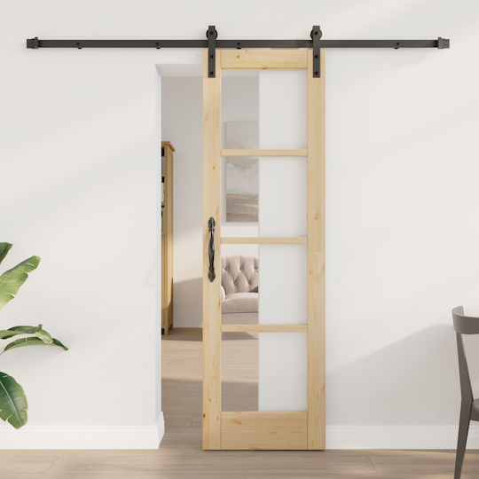 Schiebetür-Set aus Material 'orkdal' 61x198,5 cm Beige 3331957