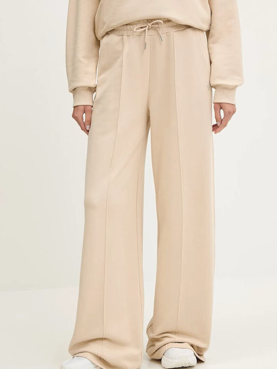 Guess High Waist Beige Sweatpants