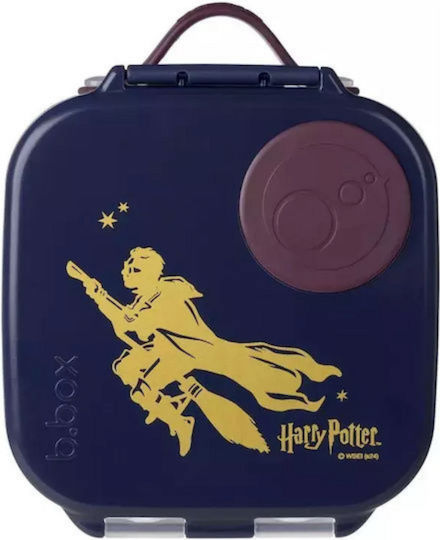 B.Box Lunchbox Mini Пластмасово детско контейнерче за храна Harry Potter Син