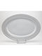 Christinholm Serving Platter Oval made of Porcelain Silver